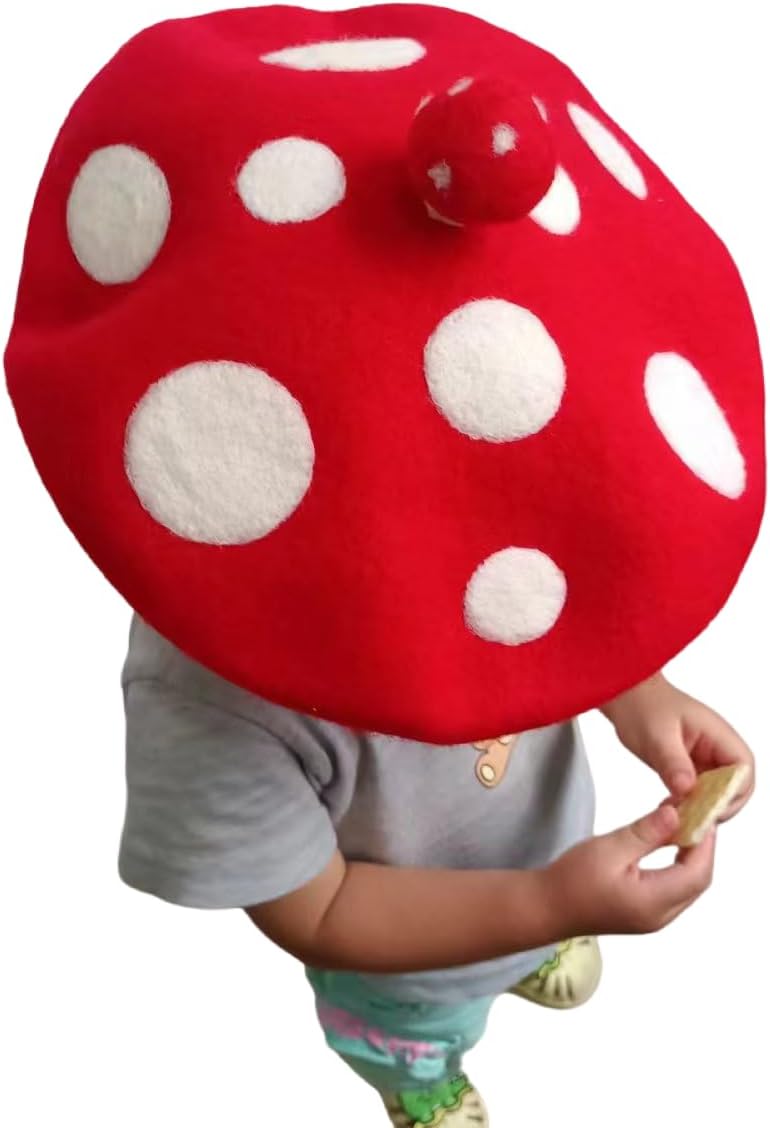 Casual Wool Beret Hat Classic French Artist Beanies Handmade Cap for Women - Image 7