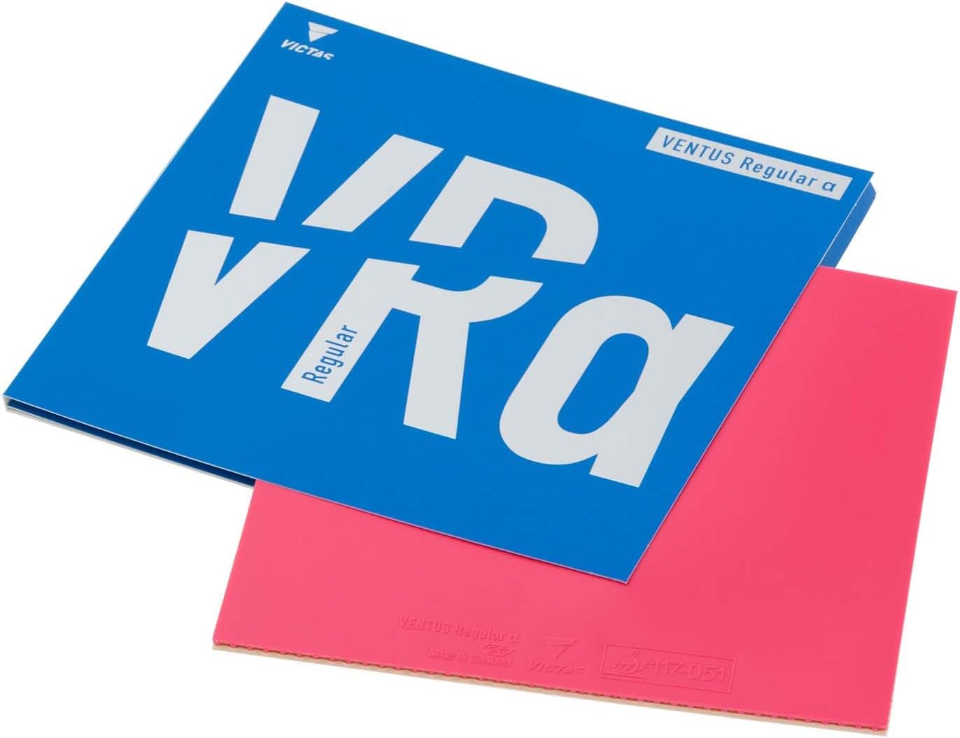 ヴィクタス(VICTAS) 卓球 ラバー ヴェンタス レギュラー アルファ Ventus Regular α 高弾性裏ソフト レッド/ブラック/ブルー/ピンク 200090