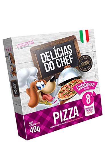 Pizza de Calabresa Delicias do Chef Petitos 40 G
