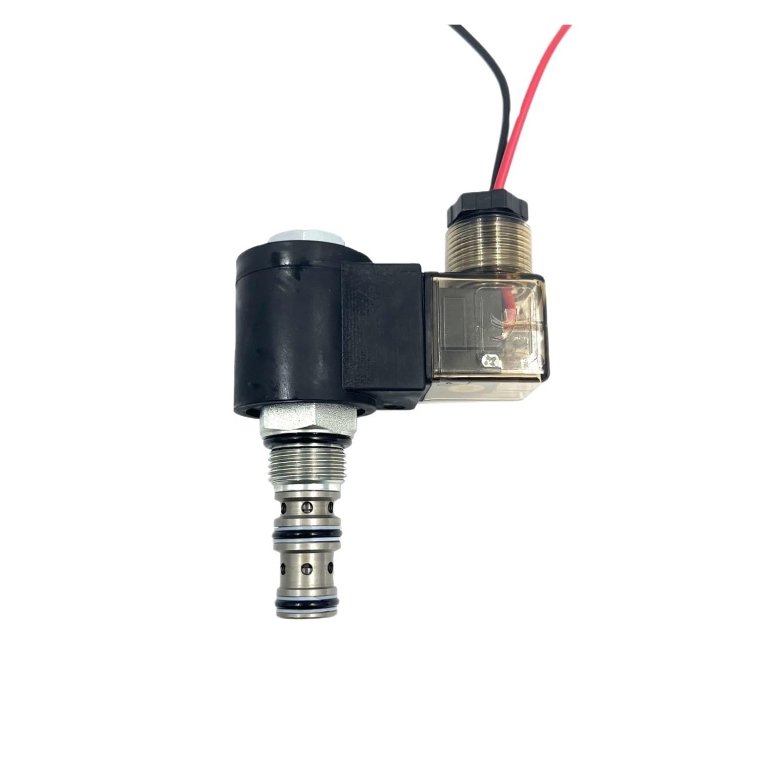 AYNRJKKX 12V 24V 16mm Coil Hydraulic Cartridge Valve Solenoid SV08-30 on off Controls 2-position 3-way
