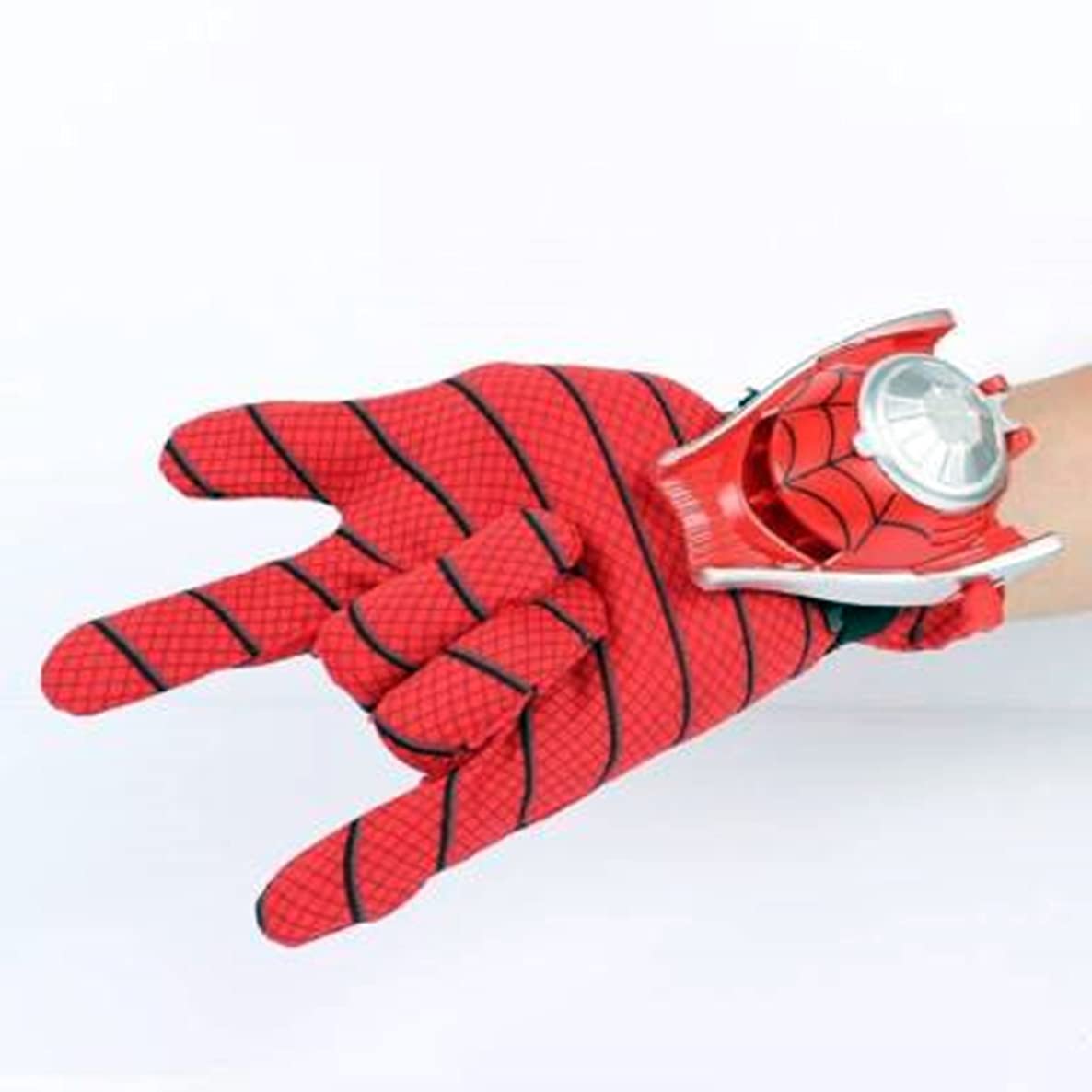 Shivsoft Ultimate Super Hero Gloves With Disc Launcher- Red (B08T85VB5Z) Amazon Price History, Amazon Price Tracker