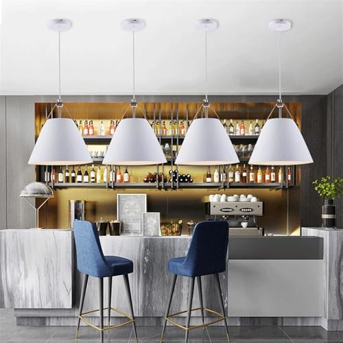 Lustre élégant Macaron blanc pour optimiser l'espace de chevet - 3