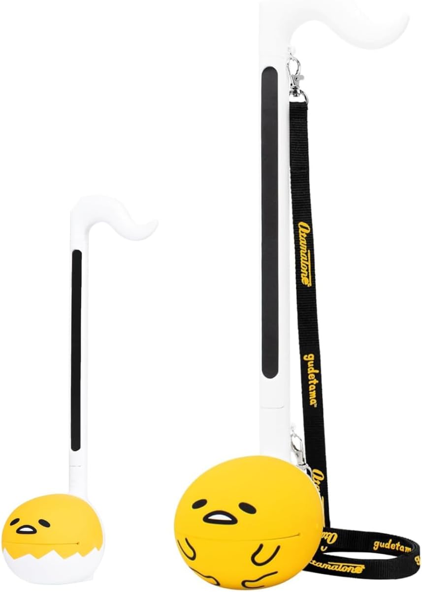 Otamatone Gudetama Regular and Deluxe Size Bundle Offer Portable Music Instrument/Synthesizer from Japan by Maywa Denki