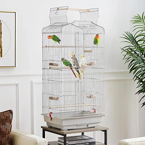 Yaheetech Gabbia Voliera per Uccelli Pappagalli