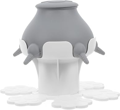 BESPORTBLE Puppy Feeder Station with Multi-Nipple Design Silicone Milk Feeder for Newborn Puppies Easy to Feeding for Dog Breeds