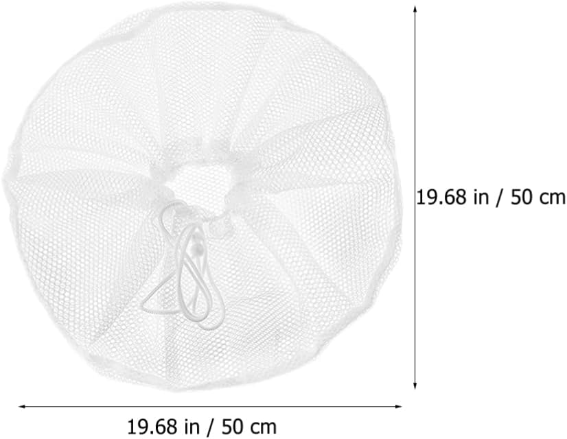 Outdoor Fan Outdoor Fan Cover 2Pcs Cover, 20 Safety Mesh for Baby, Kids, Net Guard Washable (White Baby