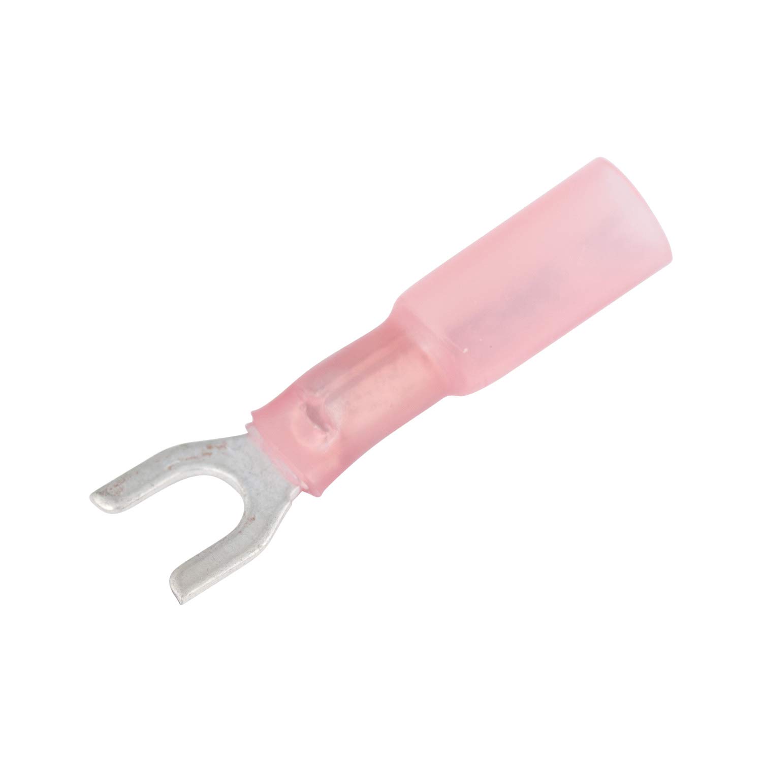 Morris Products 10138 Spade Terminal, Vinyl Insulated, Blue, 16-14 Wire Size, 1/4