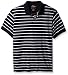 Dockers Men's Big & Tall Cotton Jersey Striped Polo Shirt
