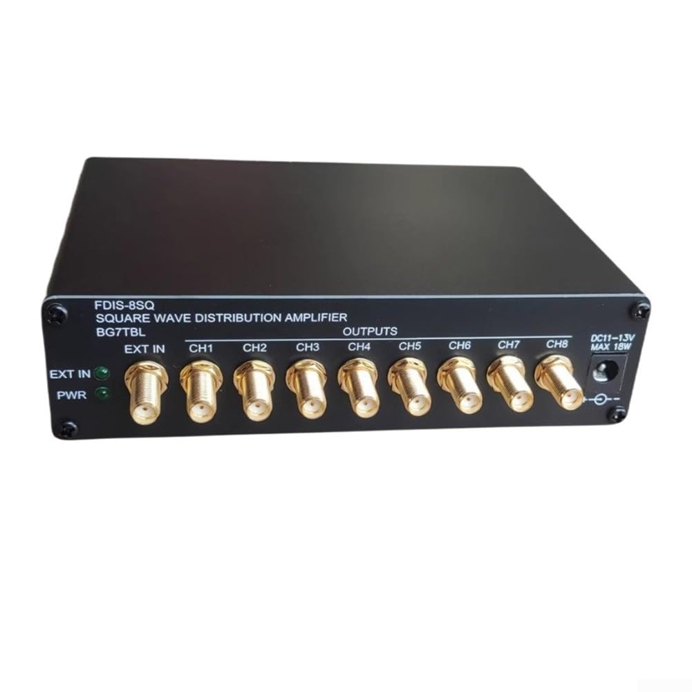 Répartiteur d'horloge audio élimine le jitter numérique 8 canaux 10 MHz