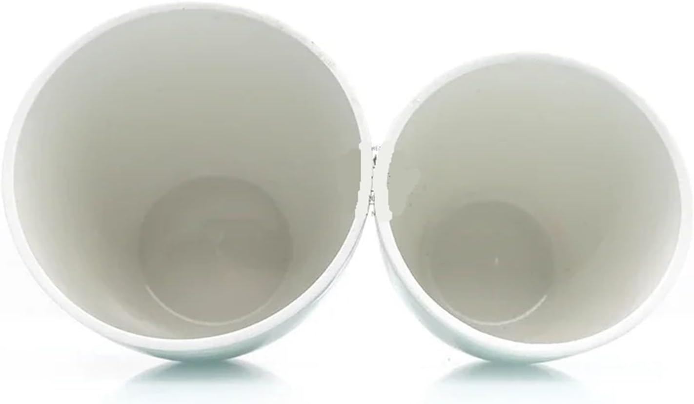 5ml to 300ml Porcelain Crucible lab 1/2/5/10pcs Ceramic Crucible with lid for School labratory Experiment(150ml 5pcs)