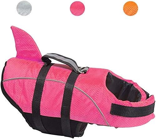 Avanigo Dog Life Jacket Pet Safety Floatation Vest Saver Swimsuit Preserver for Water at The Pool, Beach, Boating for Small Medium and…