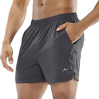 PROSHARX Men’s Shorts with Quick Dry Tech | Athletic Anti-Wicking Lightweight Shorts for Sports, Running & Gym
