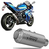 AUSPUFF RACE mivv auspuff race edelstahl carbon kappe carbon kompatibel mit suzuki gsx-r 1000 2020 mototopgun s.050.sm3x