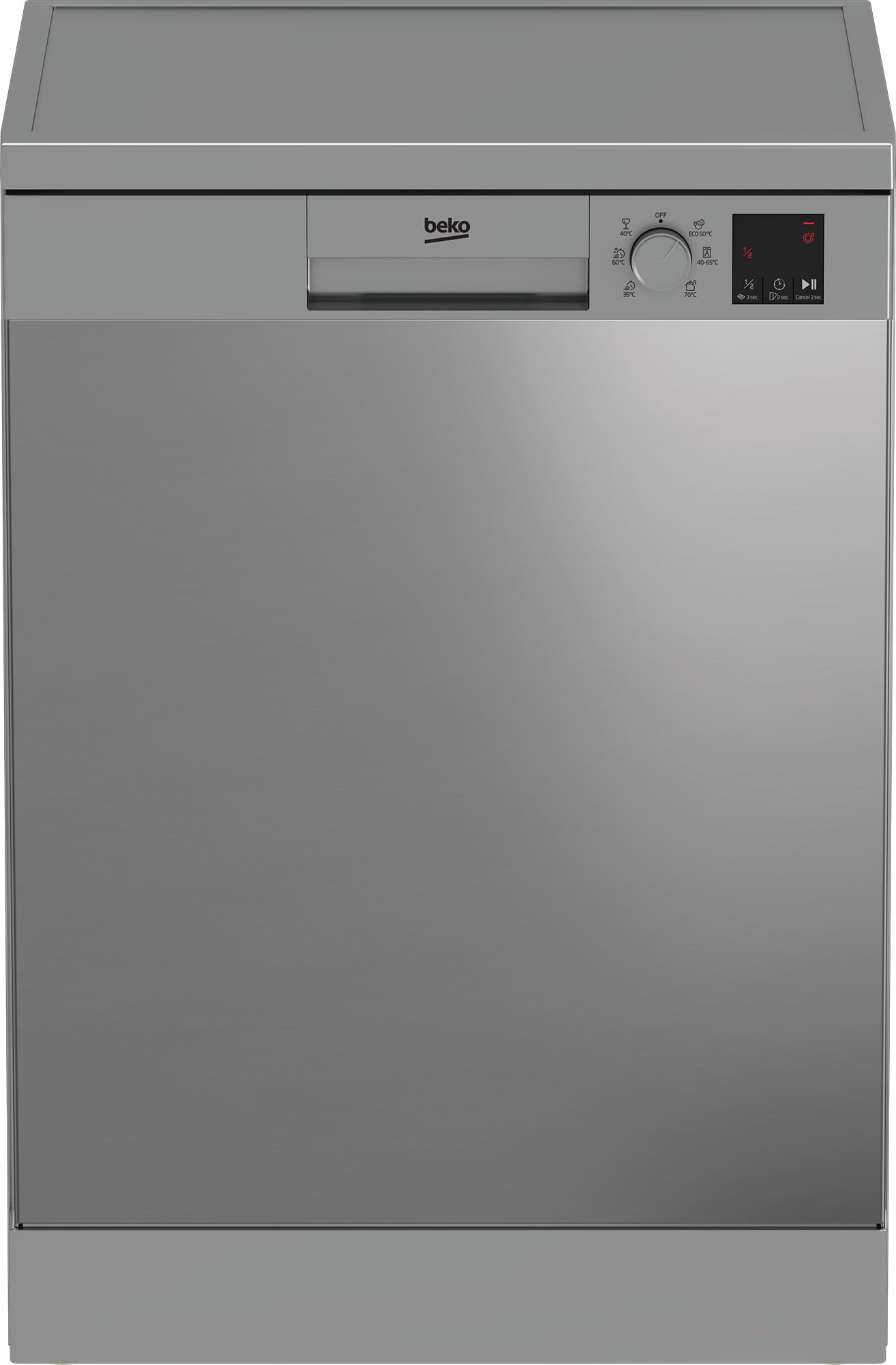 Lave-vaisselle pose libre BEKO DVN06430X inox 14 couverts