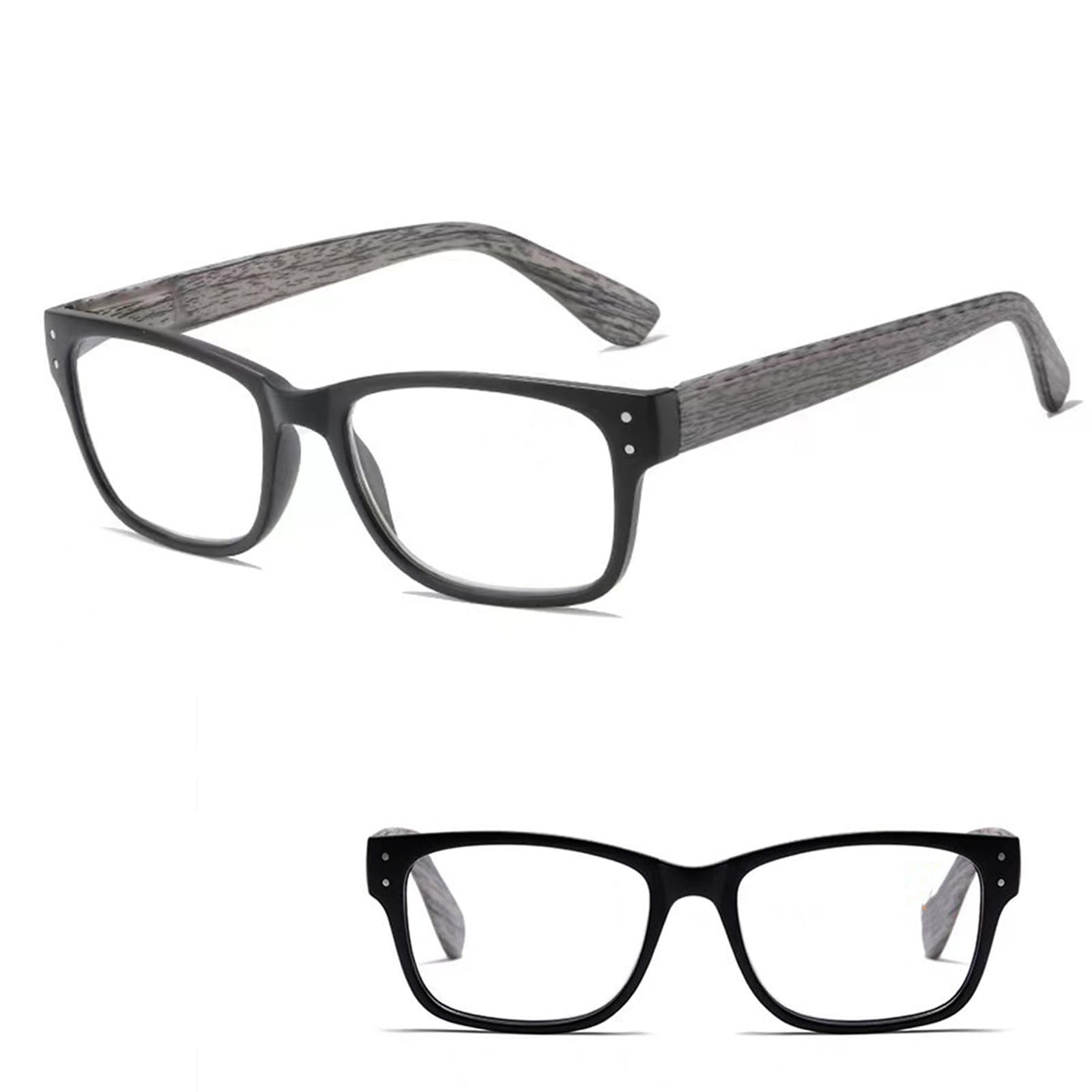 CLEVER BEARAdjustable Eyeglasses, Self-Adjustable Glasses Flex Focus Adjustable Glasses Dial Vision 0 1.0 1.5 2.0 2.5 3.0