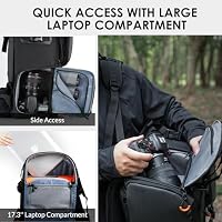 TARION Großer Kamerarucksack 30L Professioneller DSLR Kamera Rucksack PB-02 – Ansicht 5