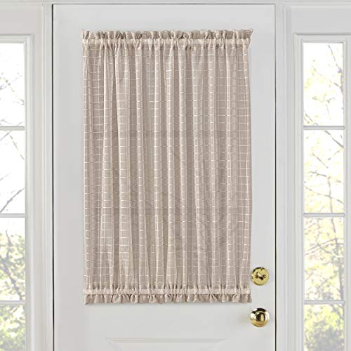 Stylemaster Montauk novelty sheer door panel, 53" x 40", Natural