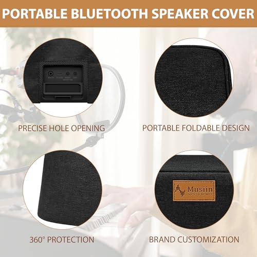 Housse de haut-parleur Bluetooth Sony ULT Field 5 portable et étui Musiin - 4