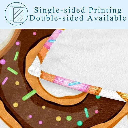 Couverture donut chaude pour éliminer les frissons sur le lit