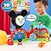 Disney Jr. Mickey Mouse Deluxe Clubhouse Playset,16-Piece Playset with Interactive Lights, Sounds & Elevator, Includes Mickey, Minnie & Donald Figures, Ages 3 and Up