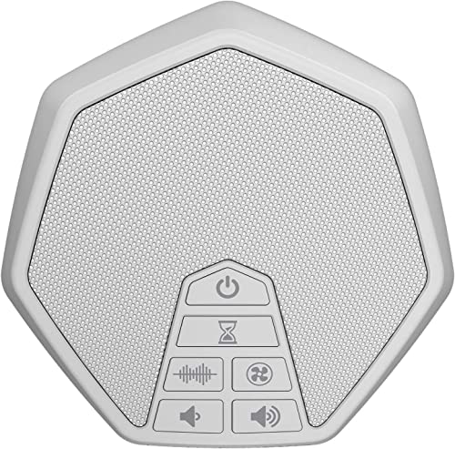 Lectrofan Evo Guaranteed Non-Looping Sleep Sound Machine With 22 Unique Fan Noise Sounds, White Noise Machine For Sleeping Adult And Ocean Sounds, With Sleep Timer - White (Renewed) #TOP1