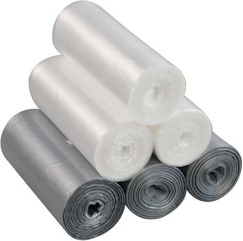 Jekiyo Bolsas de basura de 3 galones, bolsas de basura pequeñas, 6 rollos150 bolsas