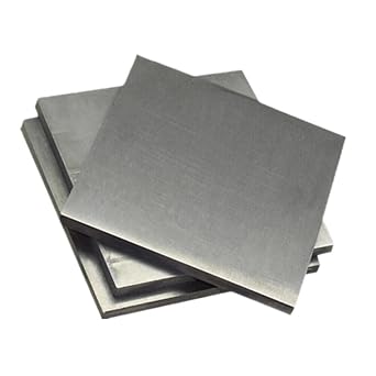 1pcs 99.99% High Purity Pure Tungsten Sheet W Tungsten Electrode Plate Foil 0.08 * 100 * 100mm