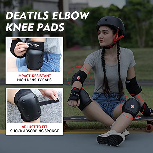 image for MAGIC GEAR 7 in 1 Adult Protective Gear Set pro with adjustable bike h
