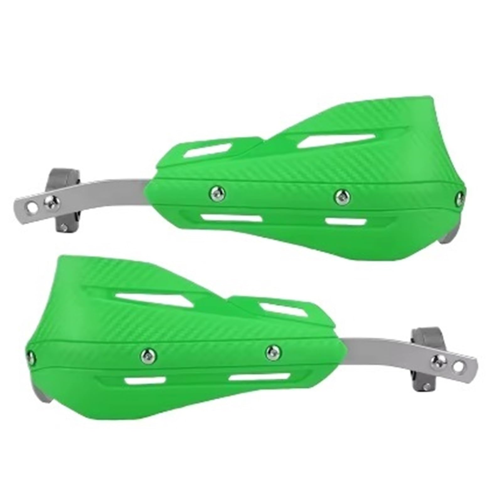 NOAUQWTV Clutch Lever Hand Guard Protector Fit for Kayo SX SXF KLX KX Dirt Bike Enduro Motorcycle 22mm 28mm Hand Guard Handguard Protector Protection Motorcycle Handguards(Green)