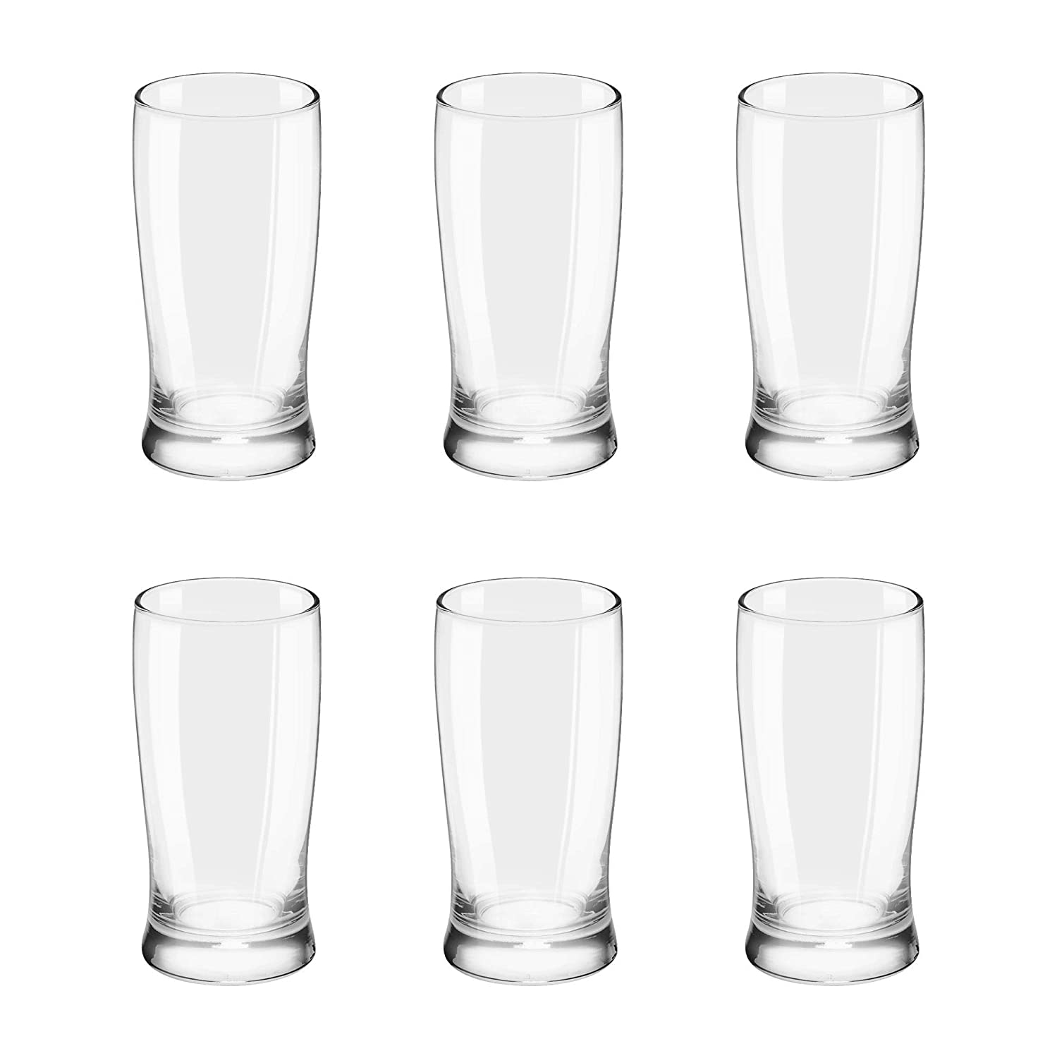 Water Glasses Transparent Glasses Drinkware Tumblers Water Glasses Juice Glasses Glass Set of 12 280 ml