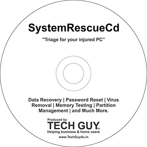 System Rescue CD – Triage for your broken PC – Repair Windows