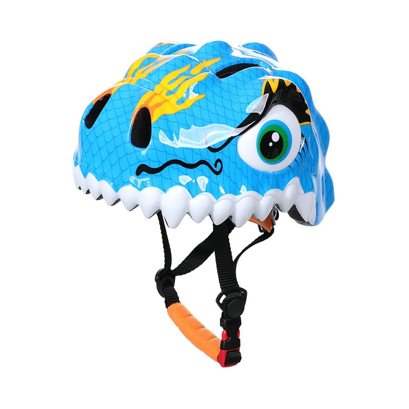 Kinder Fahrradhelm mit Herausnehmbares und Waschbares Futter | Niedliche 3D...