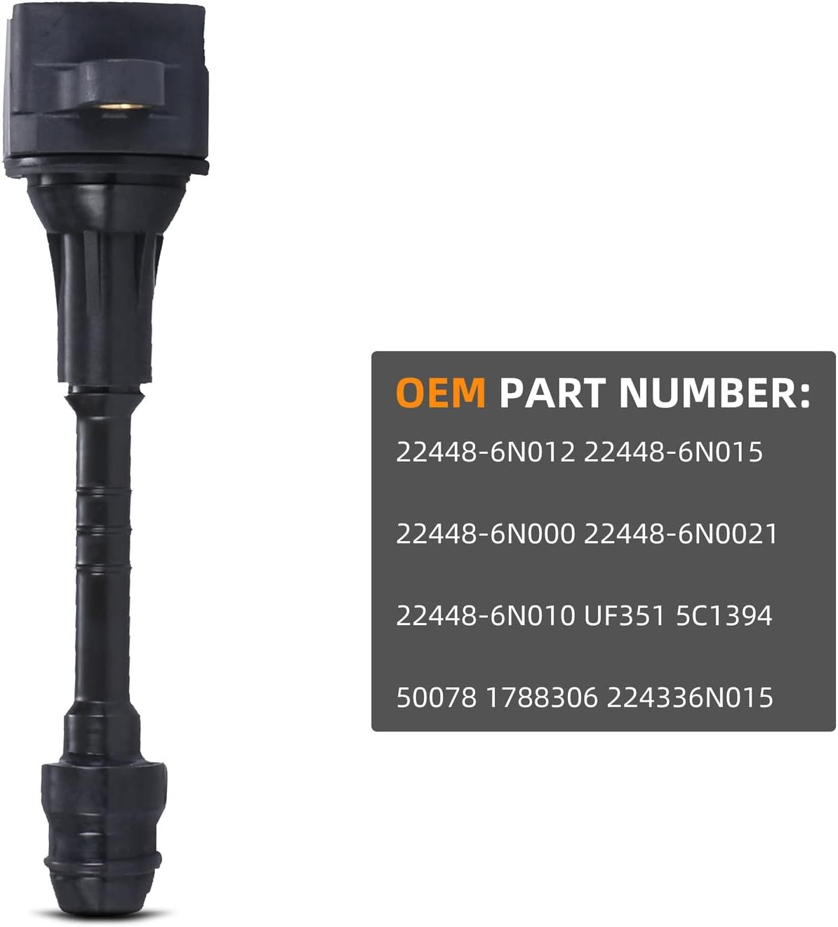 DEAL Pack of 4 Ignition Coils Compatible with 2002-2006 Sentra 1.8L L4 Replaces# UF351 22448-6N015