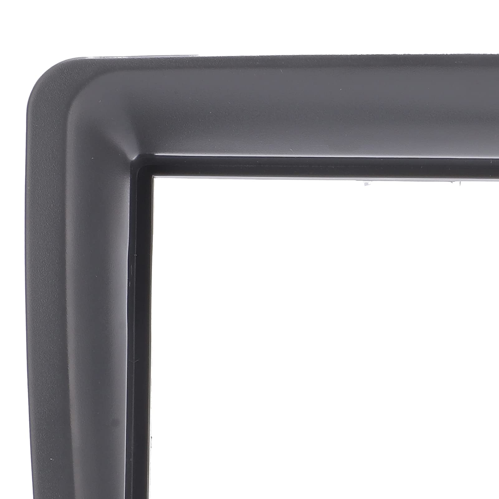 Kit Cruscotto di Installazione Doppio DIN, Nero Addominali Plancia Audio Stereo 2 DIN Fascia di Navigazione Cornice per Autoaudio per Panda 2003‑2012