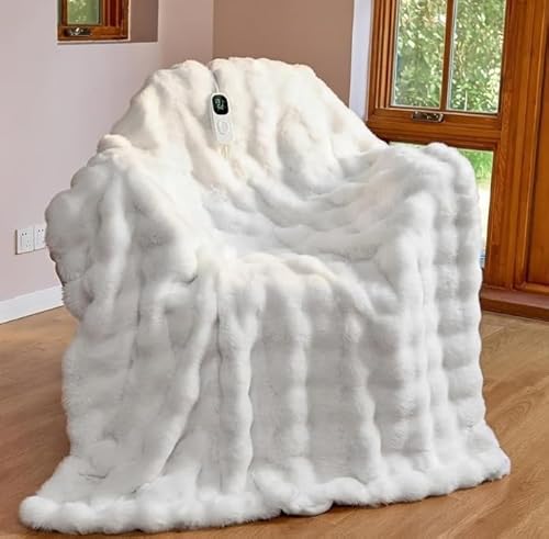 IUUI Electric Heated Blanket Throw (50''x60'')