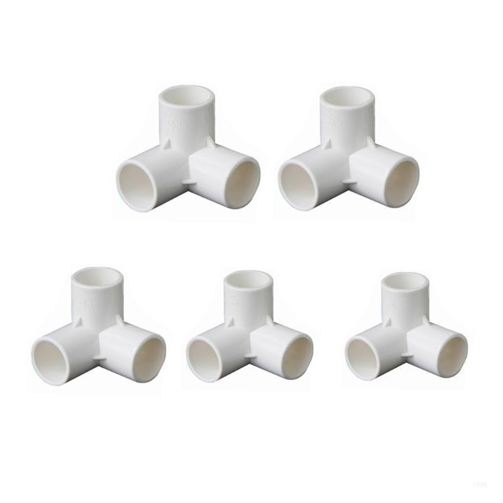 Séparateur de tuyau, Raccords coudés à 3 voies en PVC, 2 pièces, connecteurs de tuyaux 90 degrés, Installation Simple for polyvalents(40 mm)