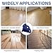 Socpuro 40 Pack Flooring Spacers, Laminate Wood Flooring Spacer Tool with 1/4” & 1/2” Gap, Flooring Installation Spacers for Vinyl Plank, Hardwood, LVT, Laminate Floor Installation