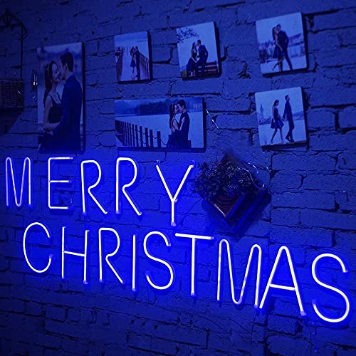 Led Neon Letter Light, Usb Battery Operated Marquee Letter Sign For Night Light Bright Lamp Words For Home, Hotel, Indoor Wall Decor-Blue Letter Sign K #TOP2