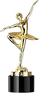 BAFAFA Dance Championship Trophy, Personal Excellence Awards, The Honor of The Winner, Suitable for Awards on Various Occasions, Base can be Engraved (Color : 3 piecces Set, Size : 288cm) Trophy (Col