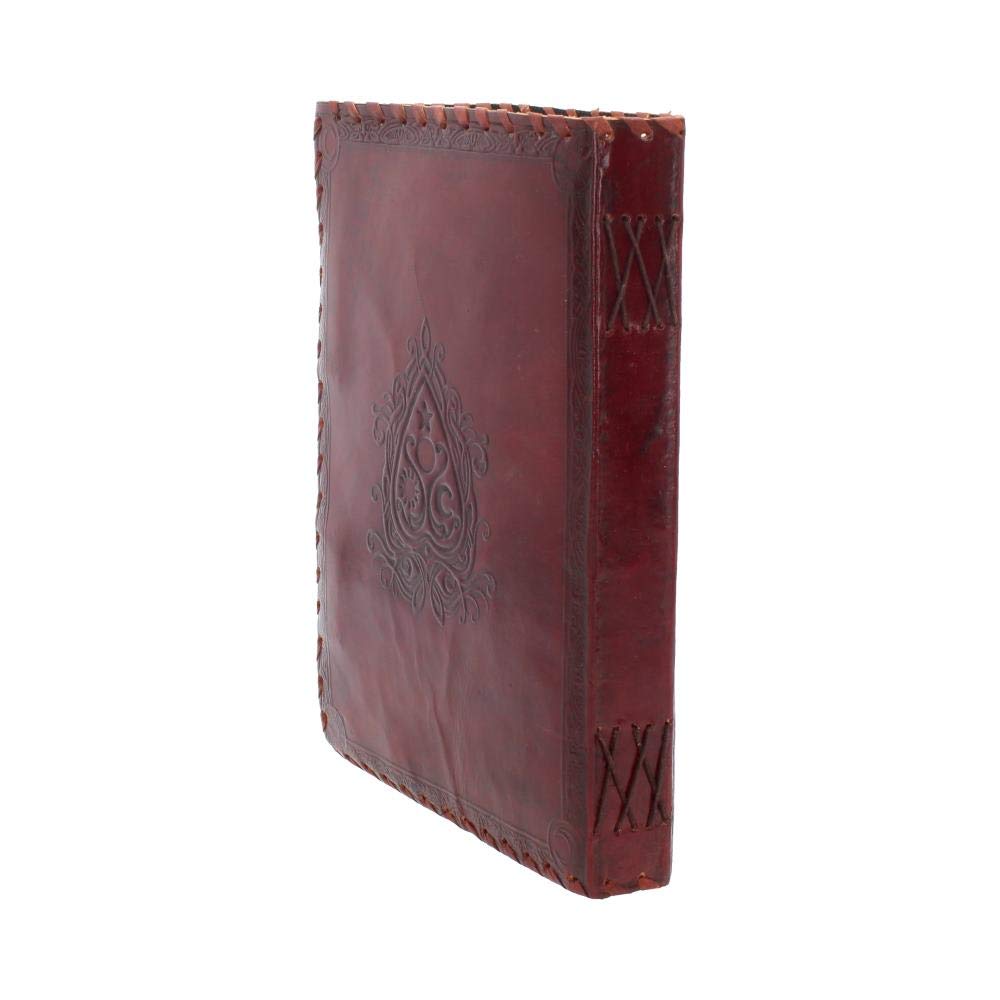 Nemesis Now Spirit Board Journal en cuir avec verrou Marron 28 cm