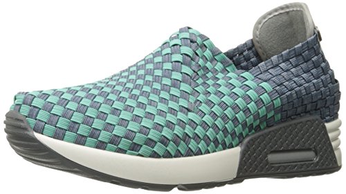 Bernie Mev Migliore Gemma, Sneaker alla Moda Donna, Light Jeans Mint, 39.5 EU
