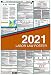 (Spanish) 2020 New York All-in-One Labor Law Posters (Laminated) OSHA Compliant 27 x 40 inch [NY2-27X40-SP]