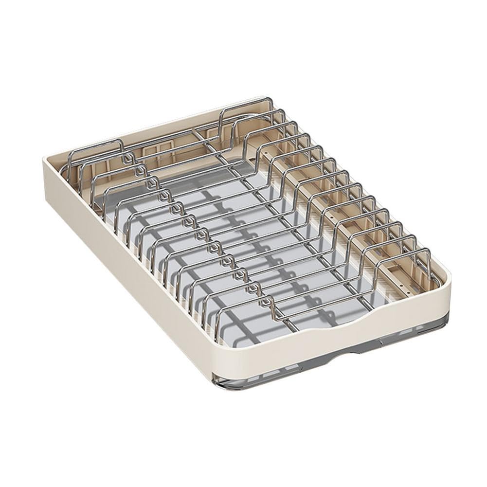 Égouttoir à vaisselle coulissant avec égouttoir pour cuisine efficace dans la maison et le salon Solution d'économie d'espace