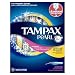 Tampax Pearl Plastic Tampons, Regular Absorbency, Scented, 18 Count