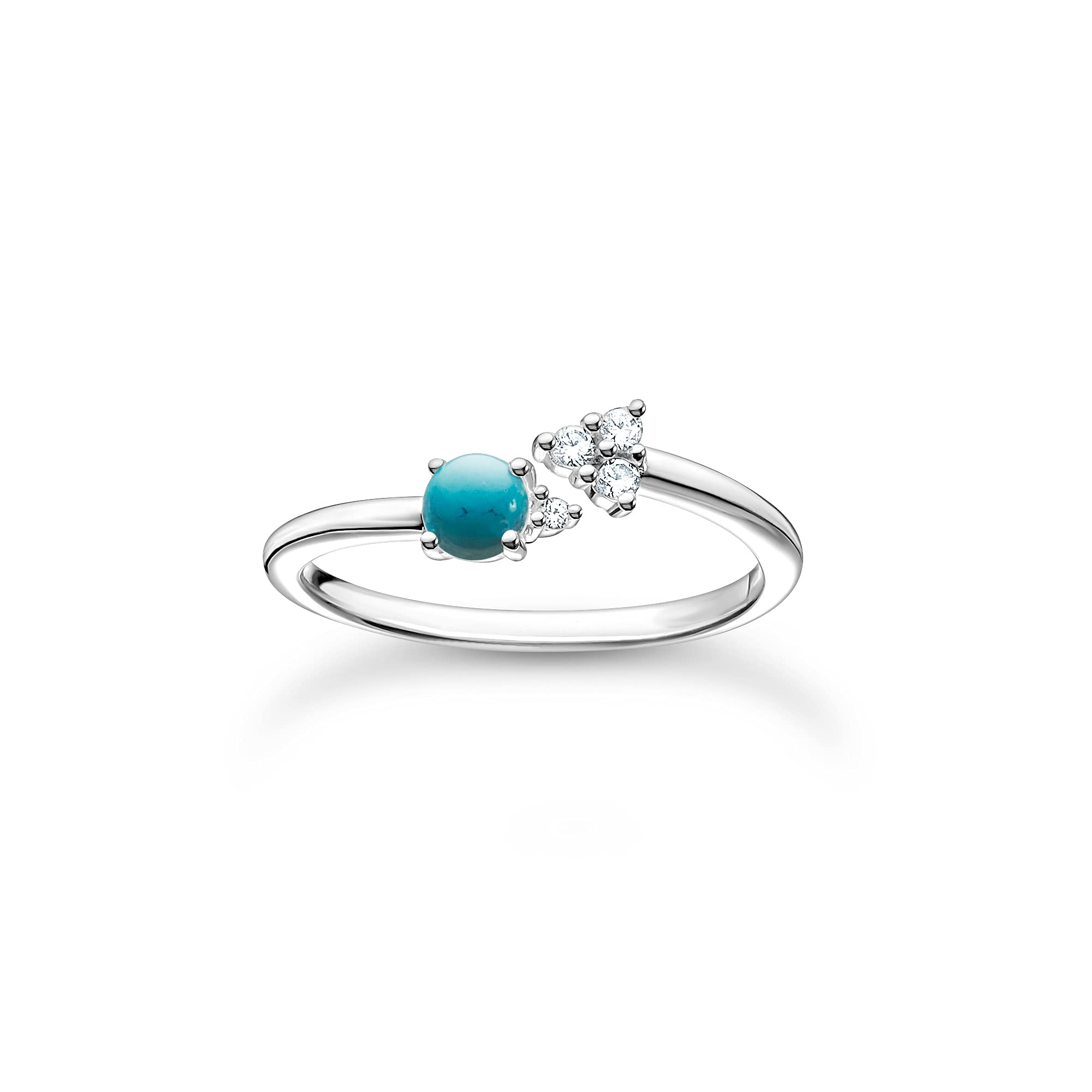 Thomas Sabo Ring arrow turquoise stone 925 Sterling Silver
