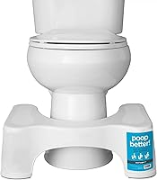 Vista 2 de Banco de tocador de baño original Squatty Potty de 7 pulgadas, color blanco, sp-e-7, 18 Ecco, 7 pulgadas, Blanco, 1, 1