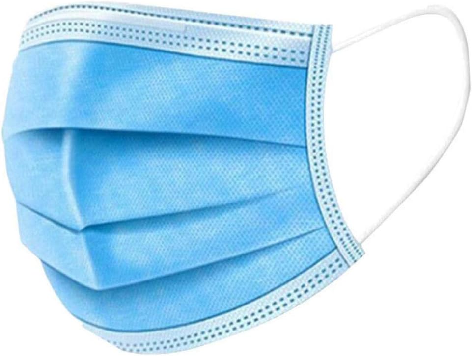 Auifor Adults' Outdoor Dust Cloth Fabric, with Elastic Earloop, Disposable Type, Ship from UK(50PCS)