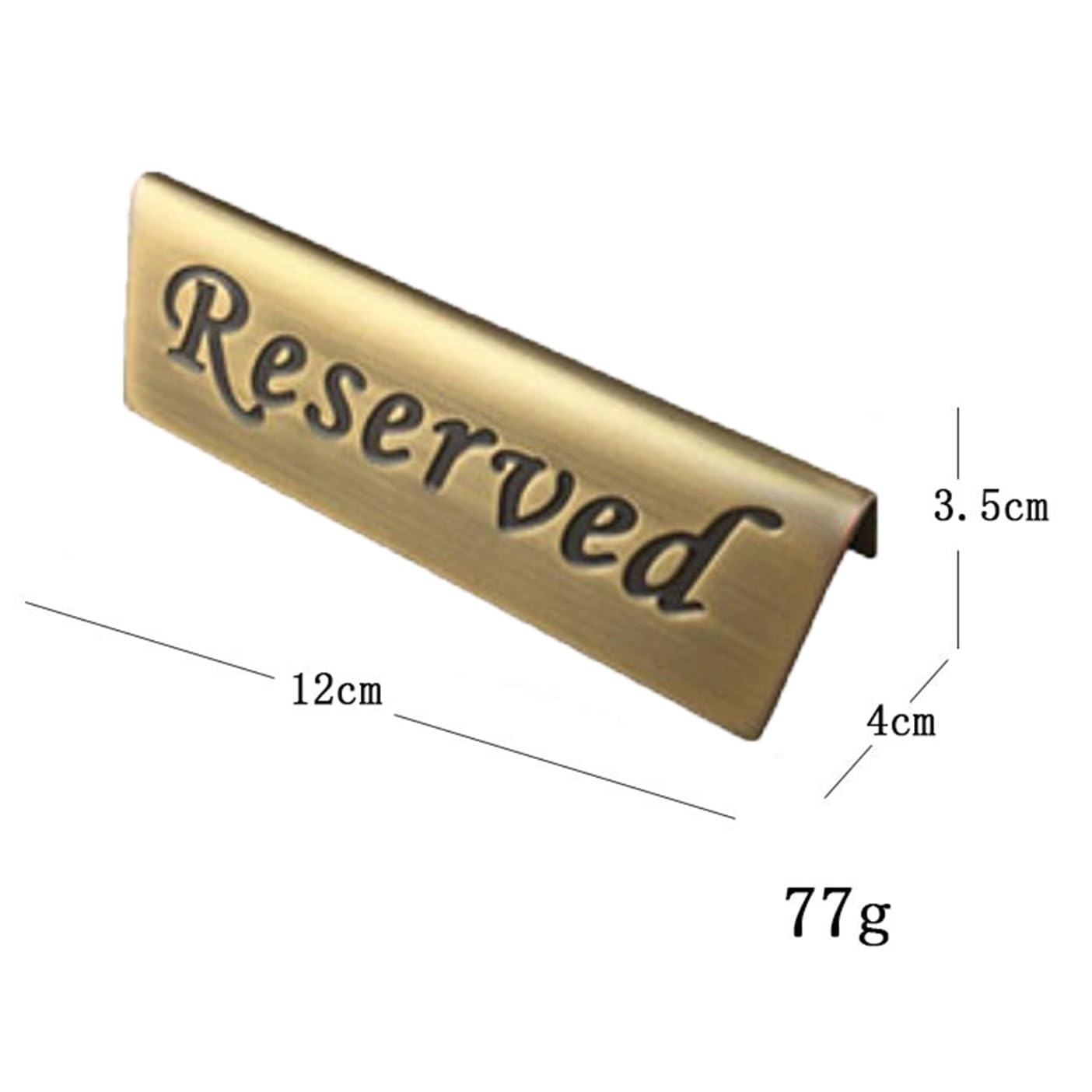 Señal De Reserva De Mesa De 5 Uds., Señales De Mesa‘Reserved’