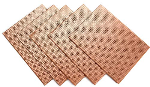 Electronic Spices General Purpose Printed Circuit Board 10x7.5cm, zero pcb Board, For electronic project or experiment pack of 10 (B07MD621C3) Amazon Price History, Amazon Price Tracker