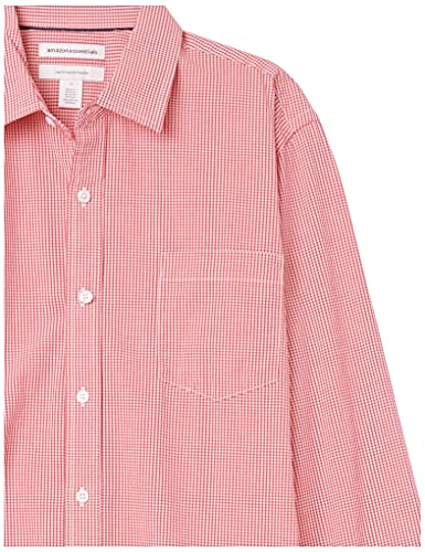 Image of Amazon Essentials Men's Regular-Fit Long-Sleeve Casual Poplin Shirt, Button Front, Business Casual, Collared